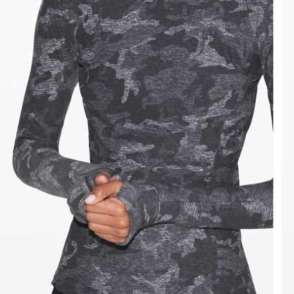 Lululemon Camo Long Sleeve Shirt – Size 6 - Picture 2 of 9